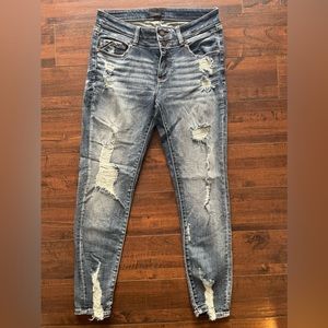 Buckle Black Ankle Skinny Jean Fit No 53